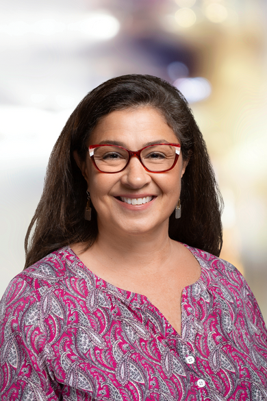 Portrait of Mary A. David, Front Desk Processor.